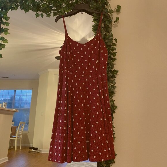 Sweet Red Polka Dot Old Navy Sundress - Picture 1 of 3